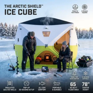 Portable Inflatable Tent Waterproof Windproof Quick Inflation for Family Camping Outdoor Hiking Travel Durable Lightweight
