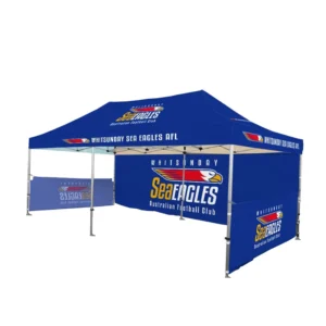 Portable Instant Setup 10×10 Pop up Tent Custom Canopy for Mobile Vendors