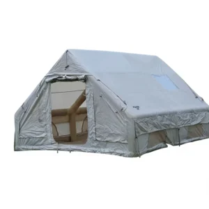 Portable Large Outdoor Family Roof Tent Camping Four season Double Layer Waterproof PVC Oxford Canvas Inflatable Quick Automatic