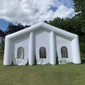 Portable Large White 30-50 Person Inflatable Wedding Party Tent