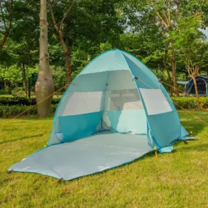 Portable Lightweight Beach and Park Camping Tent with Fully Automatic Quick Opening Design for Outdoor Use