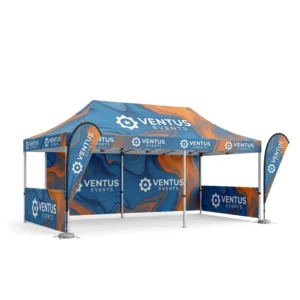 Portable Outdoor Advertising Rooftop Aluminum Pop-Up Canopy Tent for Events and Exhibitions