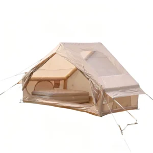 Portable Outdoor Camping Glamping Inflatable Four-Season Winter Tent Waterproof UV Protected Oxford Fabric One Bedroom Structure