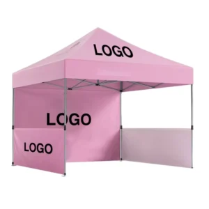 Portable Outdoor Custom-Made Four-Corner Folding Sunshade Tent for Night Market Stalls and Exhibitions