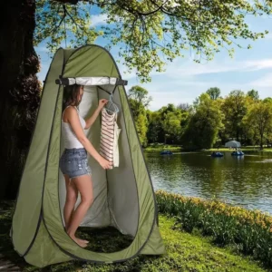 Portable Outdoor Pop-Up Privacy Tent for Camping Toilet, Changing Room, and Shower