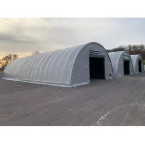 Portable Outdoor Storage Shelter 30’x40’x15′ Metal Frame Dome Tent for Warehouse Use