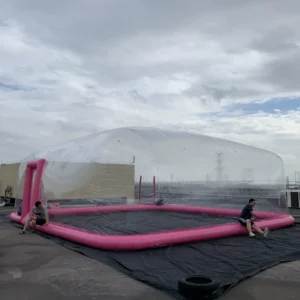 Portable Outdoor Transparent Inflatable Bubble Swimming Pool Tent
