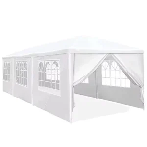 Portable Outdoor Wedding Party and Garden Tent with Removable Sidewalls, Oxford Fabric