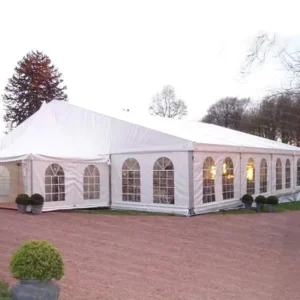 Portable Outdoor White Canopy Tent for Weddings and Events