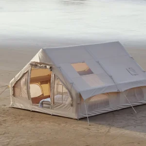 Portable Oxford Four Season Inflatable Camping Tent Air Tent Waterproof Quick Setup for Family Camping
