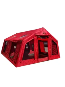Portable Oxford Inflatable Camping Tent, Instant Setup, Waterproof, Windproof, Four-Season, Heavy-Duty Glamping Tent for Rain/Snow