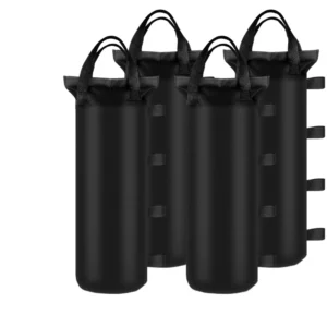 Portable Oxford Tarpaulin Sand Bags, 10L, 3mm Thick, Waterproof, Empty, for Tent Canopies and Umbrellas