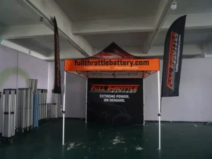 Portable Pop Aluminum Frame Commercial Gazebo Tent 3x3M UV Waterproof Customized Color Business Advertising Tent