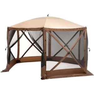 Portable Pop-Up 6-8 People Quick-Set Big Size Outdoor Camping Gazebo Canopy Tent Shelter With Net