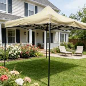 Portable Pop-Up Canopy Awning, Folding Outdoor Shelter