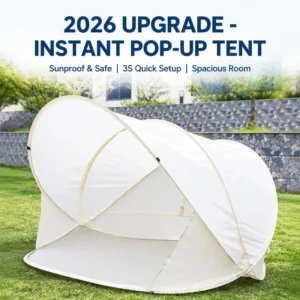 Portable Pop-Up Kids Play Tent Sunshade UV Protection Beach Camping Tent