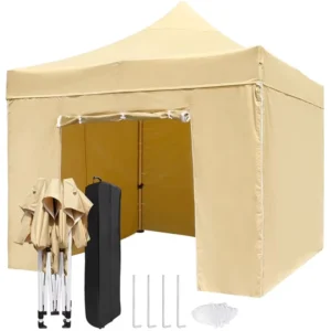 Portable Pop-up Tent Canopy Waterproof Folding Party Canopy for Outdoor Events Trade Show Tent Frame Style