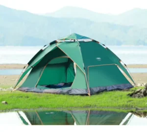 Portable Pop-up Tent Single Double Layer Waterproof Folding Sunshade for Outdoor Camping Picnics Parks Spring Outings