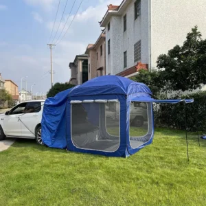 Portable SUV Extended Rear Trunk Steel Pole Camping Car Side Style Outdoor Car Tent