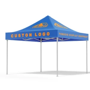 Portable Tear-Resistant Custom Pop-Up Trade Show Tent Vivid Color Single-Side Print Oxford Bag