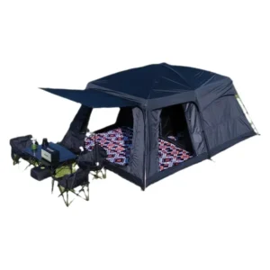 Portable Thickened Waterproof Camping Tent for 4 8 or 10 People with Two Bedrooms and a Living Room for Outdoor Use