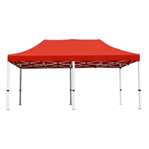 Portable Waterproof 3x6M Outdoor Folding Tent with Iron Frame for Sports, Advertising, and Trade Shows
