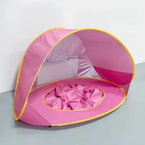 Portable Waterproof Beach Tent with UV Protection for Children, Pool Play, and Swimming