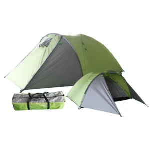 Portable Waterproof Camping Dome Tent with Carry Bag, 2-6 Person, Four-Season