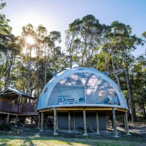 Prefab Transparent Dome Hotel Tent House for Camping Resorts