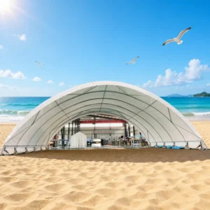 Prefabricated Building Container Cover Tent Container Shelter Container Canopy Container Tent