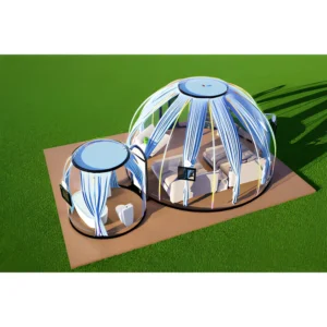 Prefabricated Dome Retreat Geodesic Igloo House Outdoor Garden Hotel Bubble House for Private Garden Use