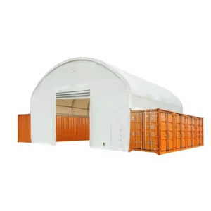Prefabricated Metal Structure Warehouse Workshop Dome Canopy Cover Container Shelter