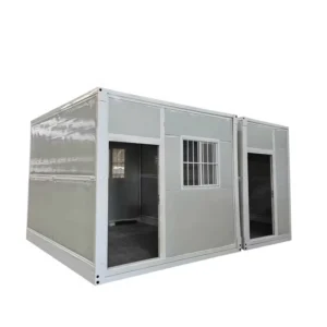 Prefabricated Portable Steel Container House Fast Assembly Quick Installation Folding Container House Shelter
