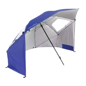 Premiere UPF 50+ Beach Umbrella Sun and Rain Protection Shelter