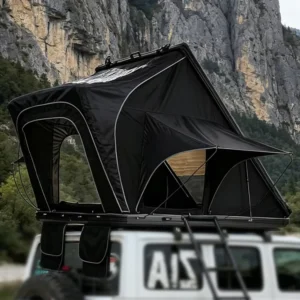 Premium 600D Oxford Fabric Heavy Duty Waterproof Camping 4×4 Car Aluminum Hardshell Rooftop Tent