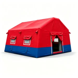 Premium 600d Summer Air Column Four Season Low Price Long Service Life Windproof Inflatable House Tent for Camping Outdoor