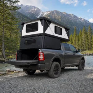 Premium Aluminum Pickup Camper Canopy Camper Hard Shell Roof TOP Tent for 4×4 Overland Camping Lifestyle