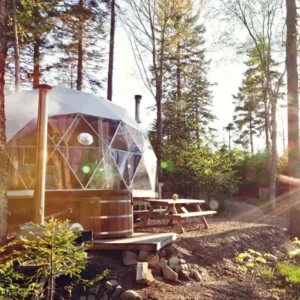 Premium Dome Glamping Tent With Hotel Grade Amenities for Ultimate Outdoor Comfort
