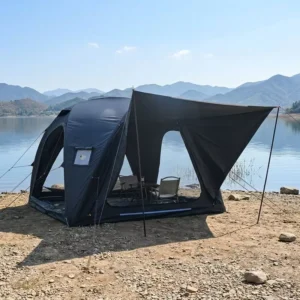 Premium Four season Automatic Inflatable Camping Tent Quick Opening Double Layer Waterproof Oxford Cloth No Setup Required for