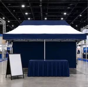 Premium Heavy Duty Aluminum Alloy Trade Show Tent Waterproof UV Resistant Oxford Fabric Outdoor Exhibition Event Canopy Tent
