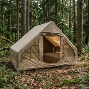 Premium Inflatable Tent with Air Beam Structure for Glamping Resort and Outdoor Accommodation Supply