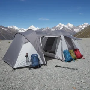 Premium Outdoor Portable Folding Camping Tent Waterproof UV Resistant Lightweight for Hiking Family Trips