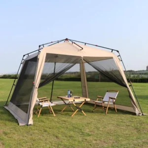 Premium Oxford Four-Season Waterproof 3000mm Quick Automatic Opening Family Camping Tent Foldable Lightweight Portable Hiking