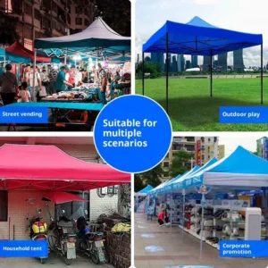 Premium Portable Pop Up Canopy Tent Waterproof UV Resistant 2x3m Four Season Tent for Outdoor Camping Beach Party