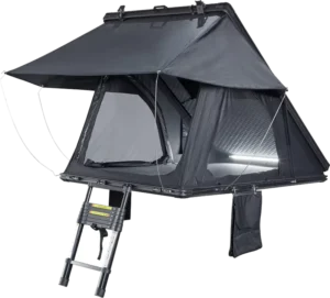 Premium Roof Tent with Annex Room and LED Light for Off Road Vehicle Adventure Travel