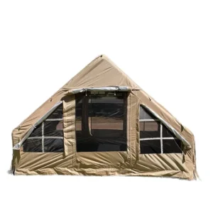 Premium Spacious Automatic Inflatable Family Camping Tent with Double Door Skylight Waterproof Design for Outdoor Adventure