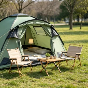 Premium Tent for Camping Double Layer Tents Camping Outdoor Waterproof for Outdoor Shelter Use