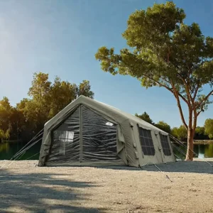 Premium Timeline Inflatable Outdoor Air Camping Tent All Season Four Season Waterproof >3000mm Quick Automatic Opening One