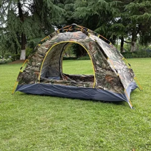 Premium Weather Resistant Lightweight One Bedroom 1 2 Person Camping Tents for Family Outdoor Adventures Hiking Trips All Season