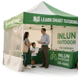 Price Custom 10x10FT Waterproof Outdoor Gazebo Fire Retardant Certified Canopy Tent for Trade Show